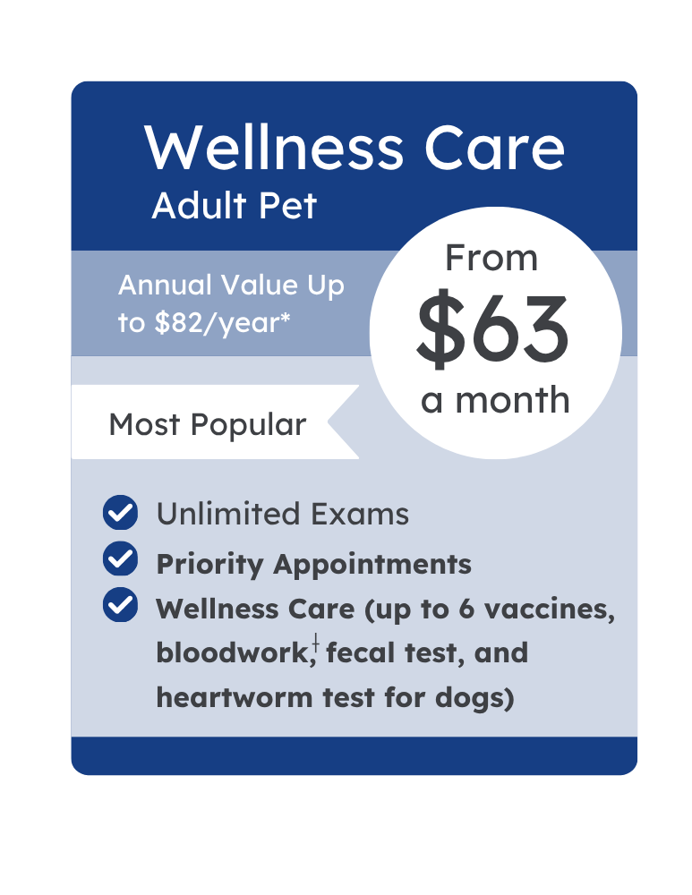 Riverdale Park VIPet Plan_pricing_Wellness_Modern